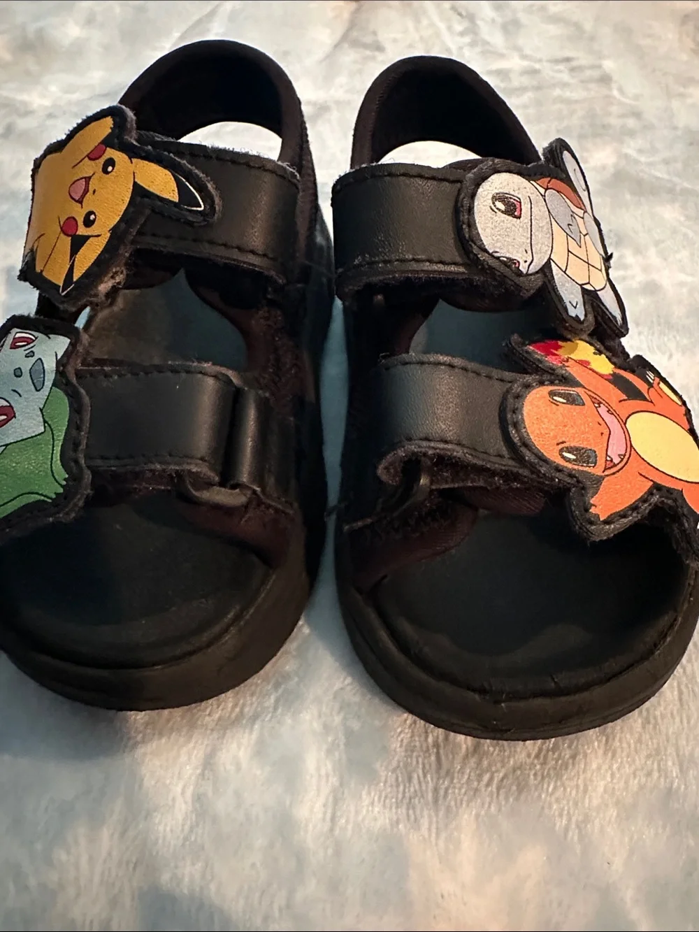 Birkenstock Toddler Size 26 Unisex Sandals Black Double Strap EVA